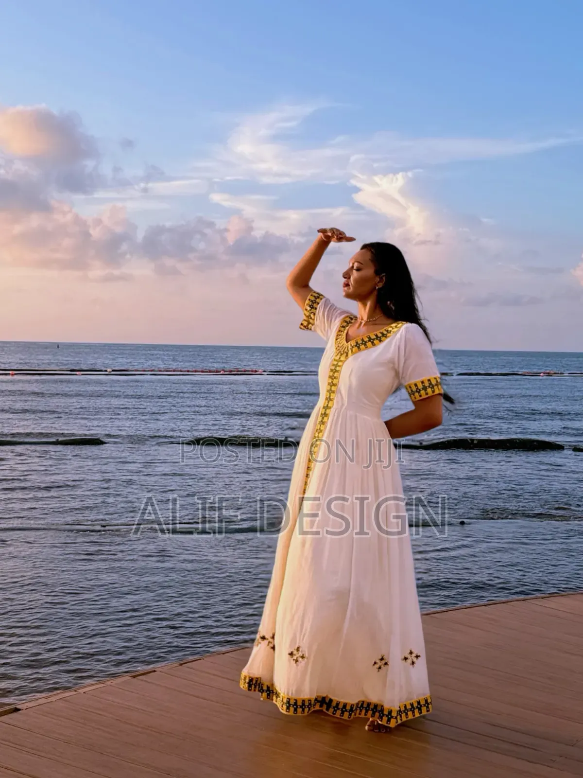 Yellow New Year Traditional Clothes