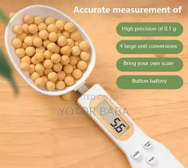 Digital Kitchen Scale Spoon – Precise Coffee & Baking Tool