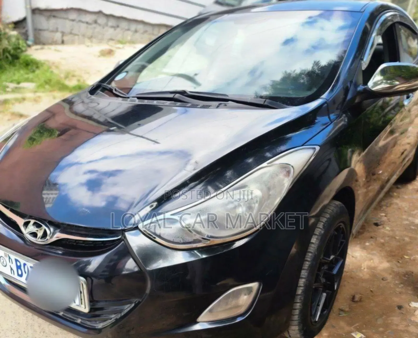 Hyundai Elantra 2013 Black