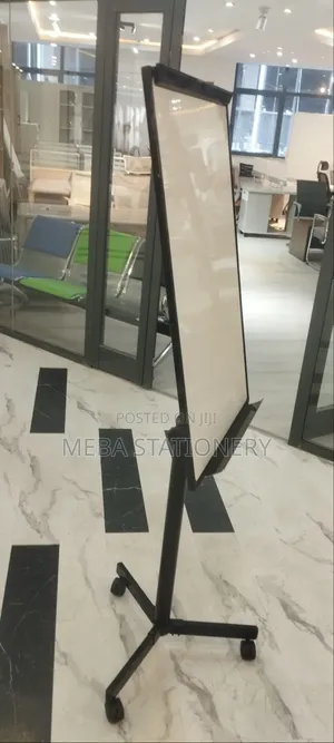 White Board With Black Stand