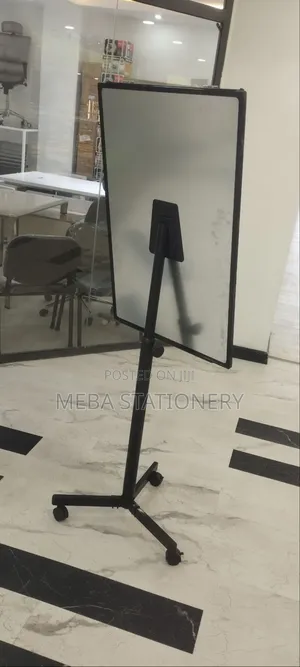 White Board With Black Stand