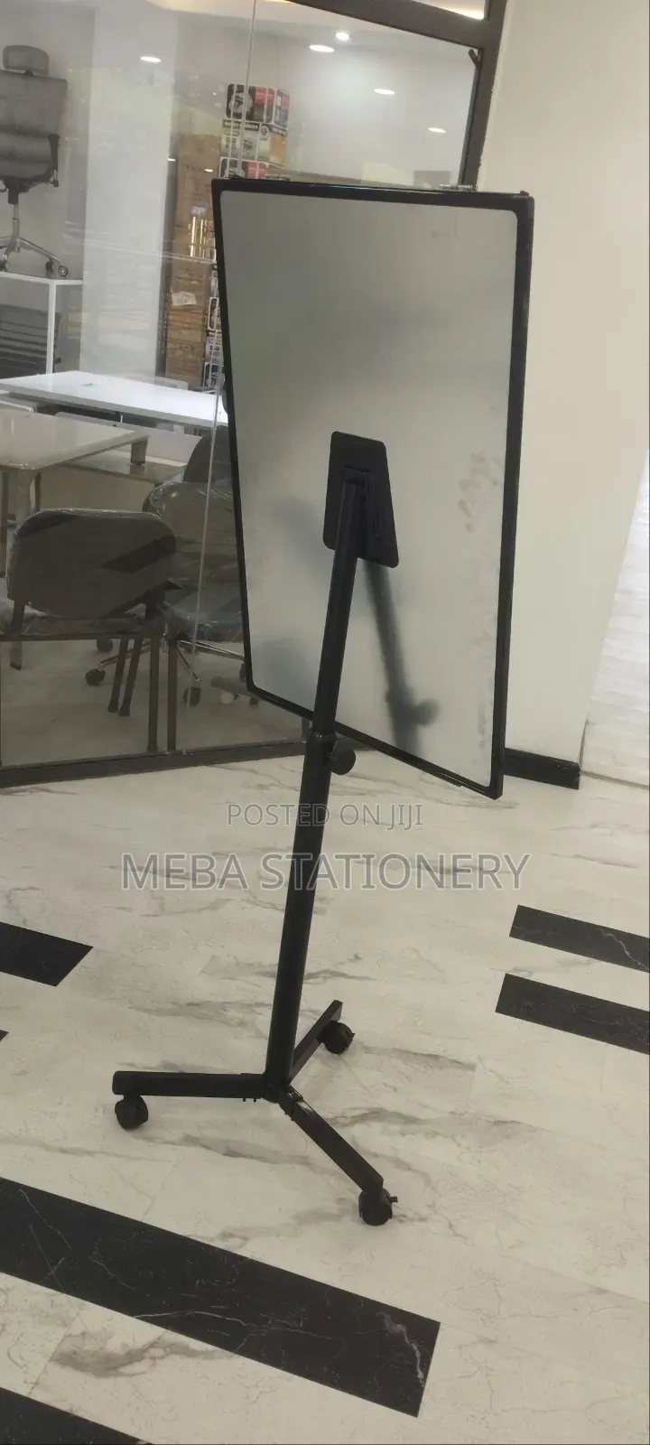 White Board With Black Stand