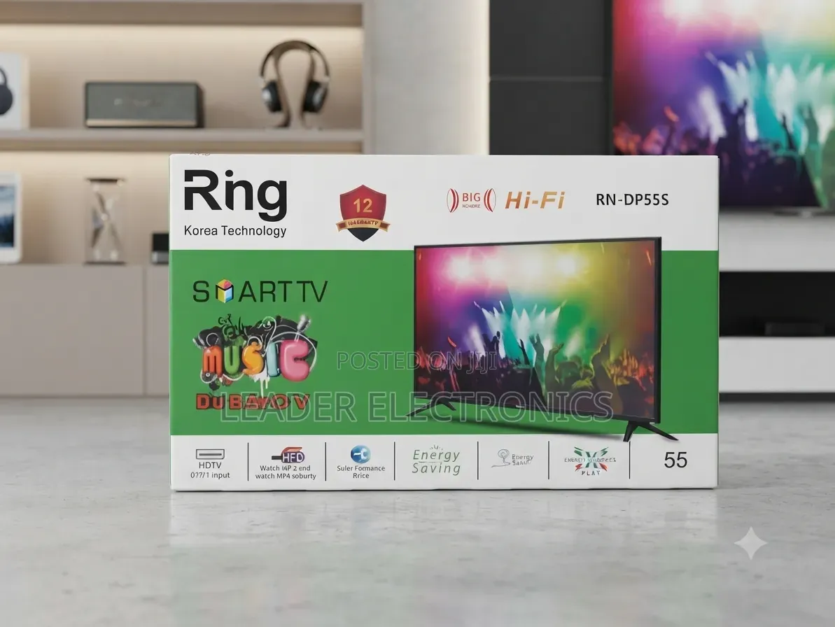Ring TV 55" – Large Screen Smart TV | Modern Design & Home Entertainme