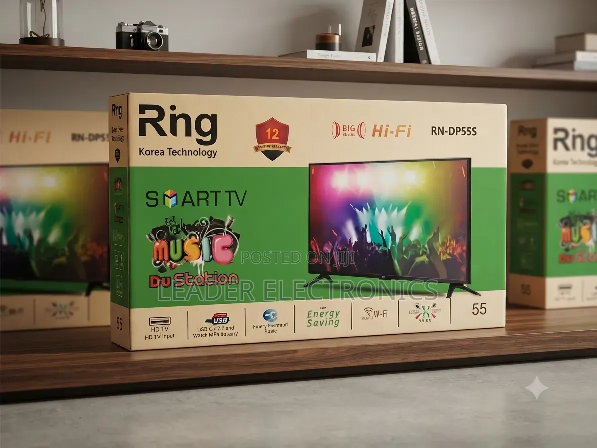 Ring TV 55" – Large Screen Smart TV | Modern Design & Home Entertainme