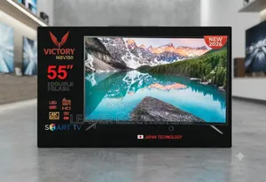 Victory TV 55" – Large Screen Smart TV | Clear Picture, Modern Design