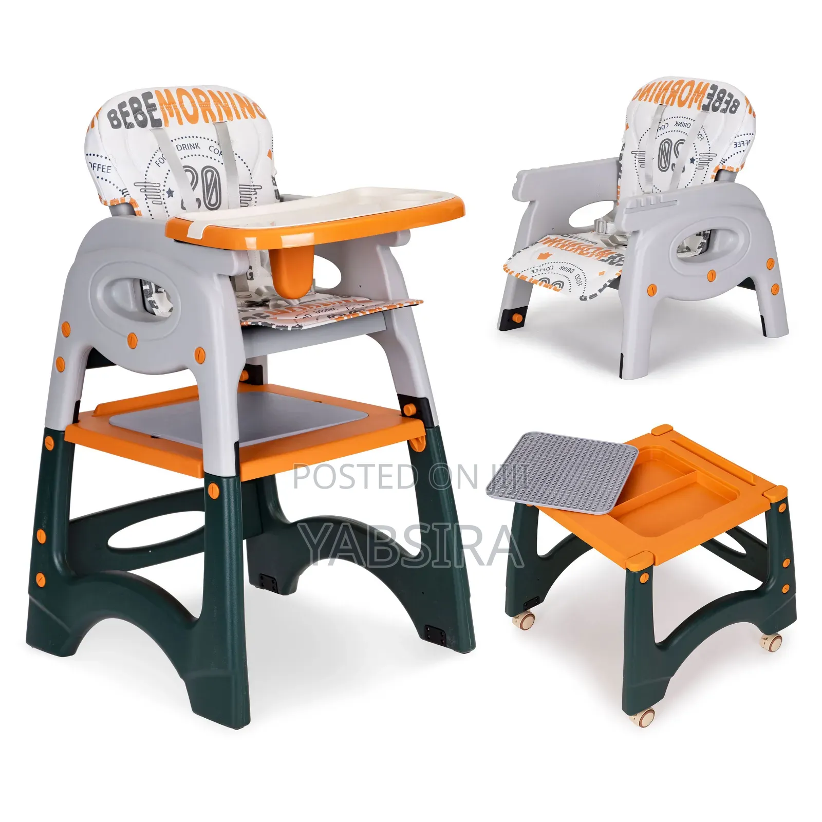 Baby High Chair 4 in 1