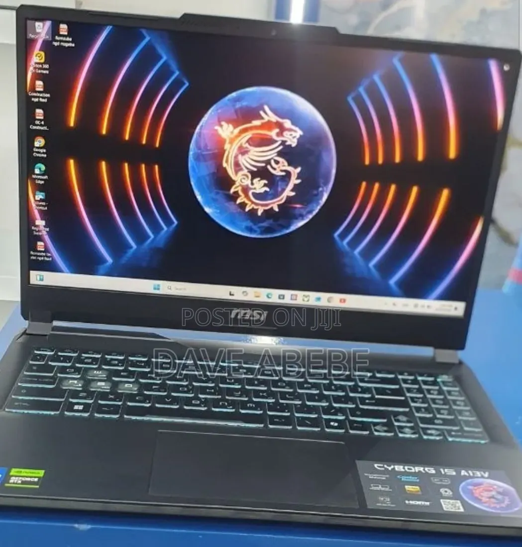 New Laptop MSI Cyborg 15 16GB Intel Core i7 SSD 1T