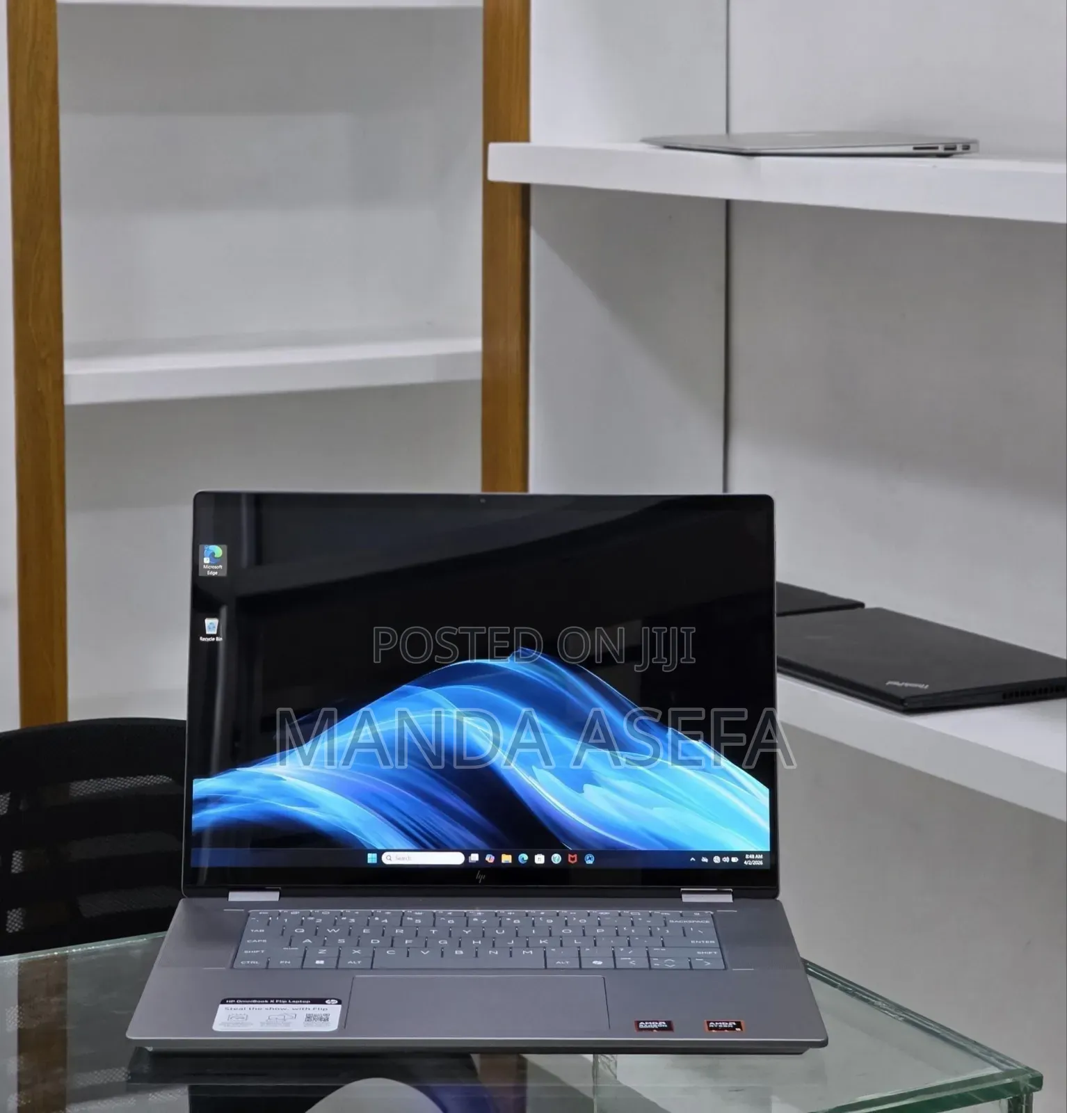 New Laptop HP OmniBook X Flip 16" 8GB AMD SSD 512GB