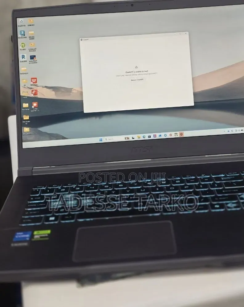 New Laptop MSI 16GB Intel Core i5 SSD 1T