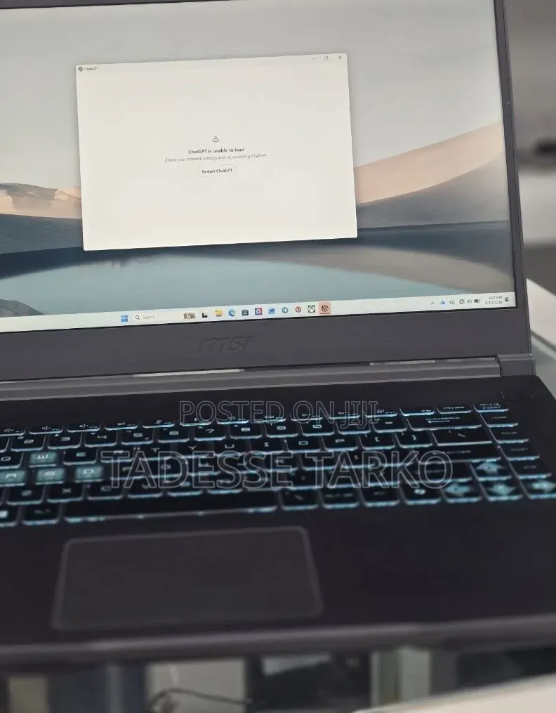 New Laptop MSI 16GB Intel Core i5 SSD 1T