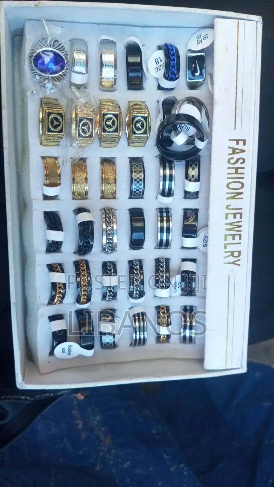 Male Rings in Different Size and Color