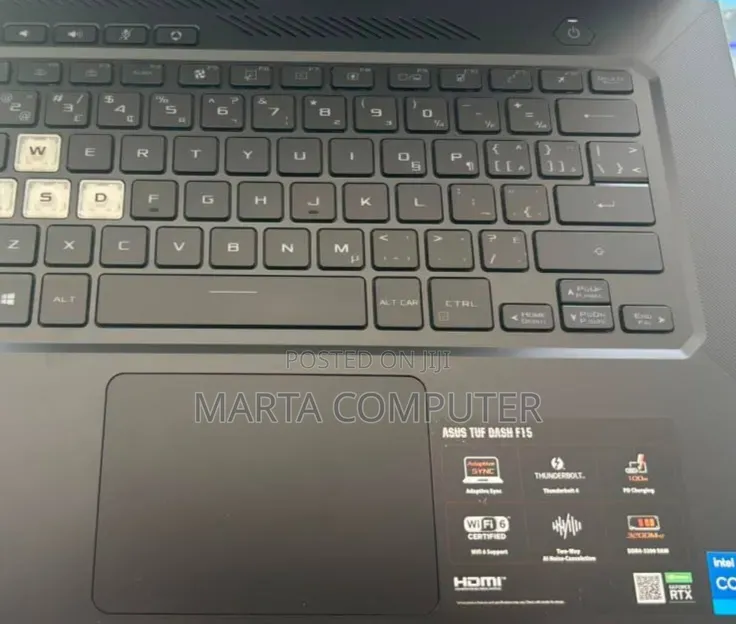 New Laptop Asus TUF Gaming A15 16GB Intel Core i7 SSD 512GB