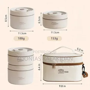Isolated Lunch Box With Bag