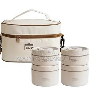 Isolated Lunch Box With Bag