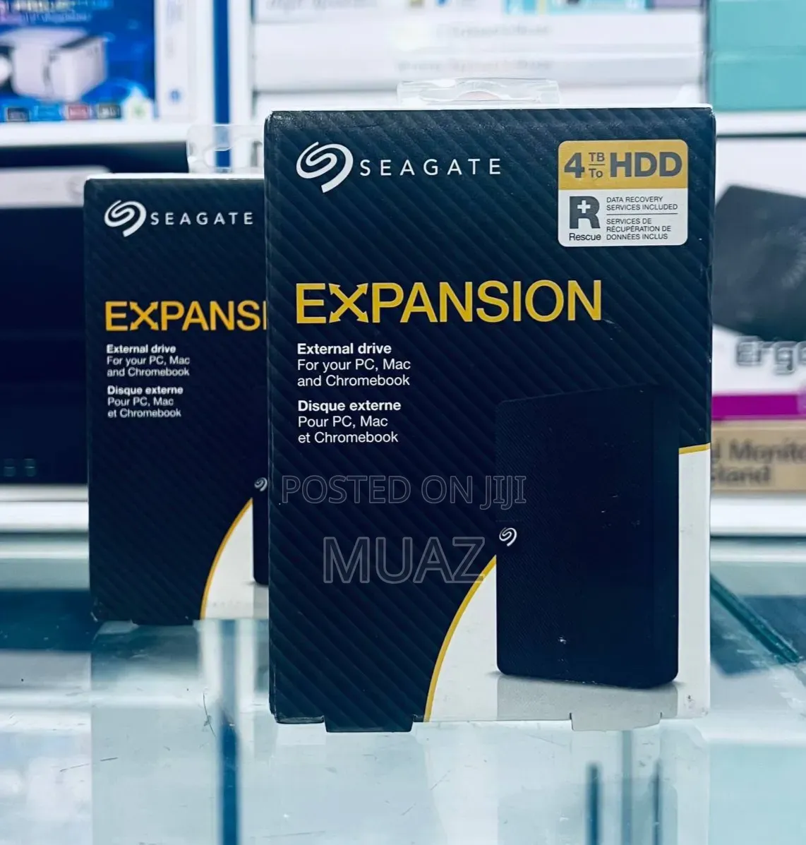 ⚡️ 4TB Seagate External HDD – Massive Storage!