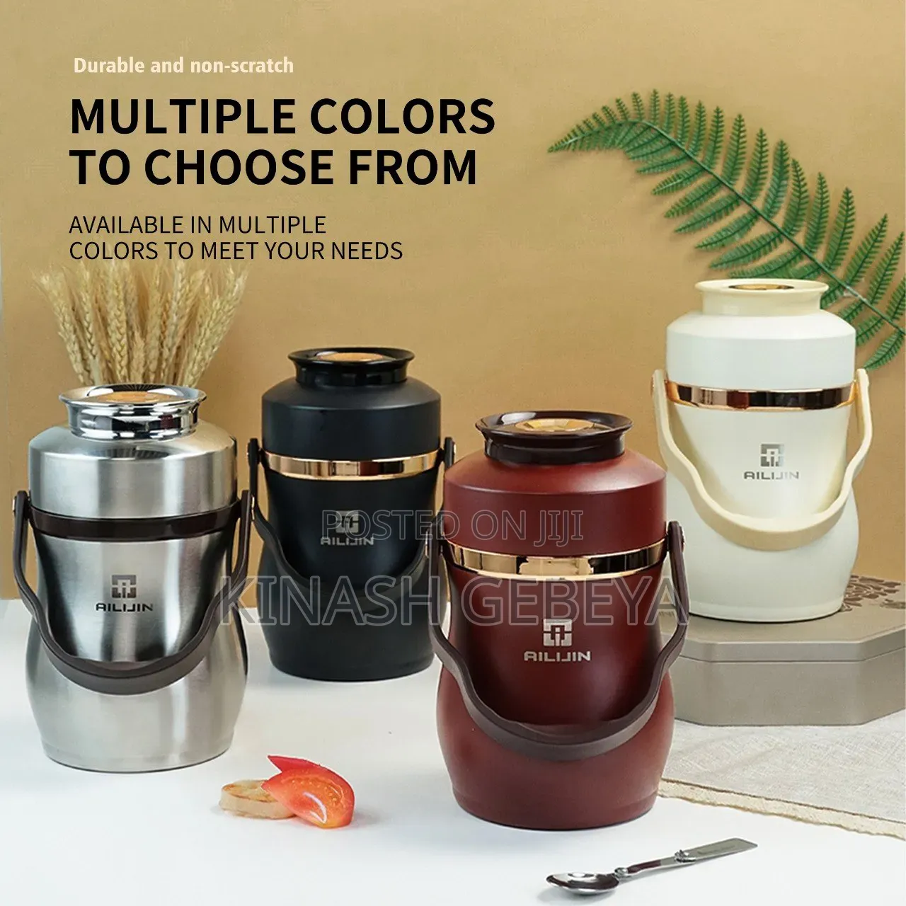 2.8litre Top Quality Vacuum Insulated Lunch Box
