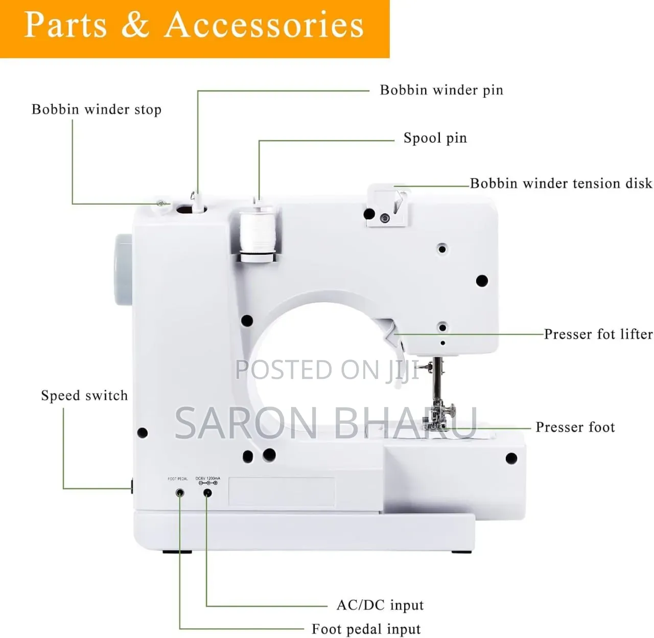 UFR-725 Mini Sewing Machine