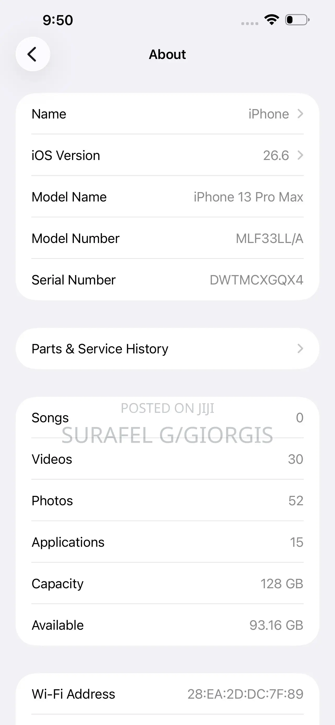 Apple iPhone 13 Pro Max 128 GB White