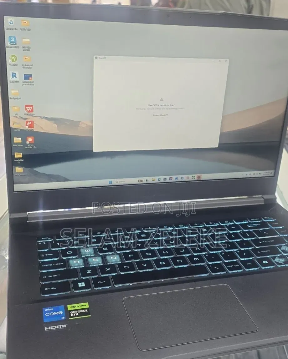 New Laptop MSI 16GB Intel Core i5 SSD 1T