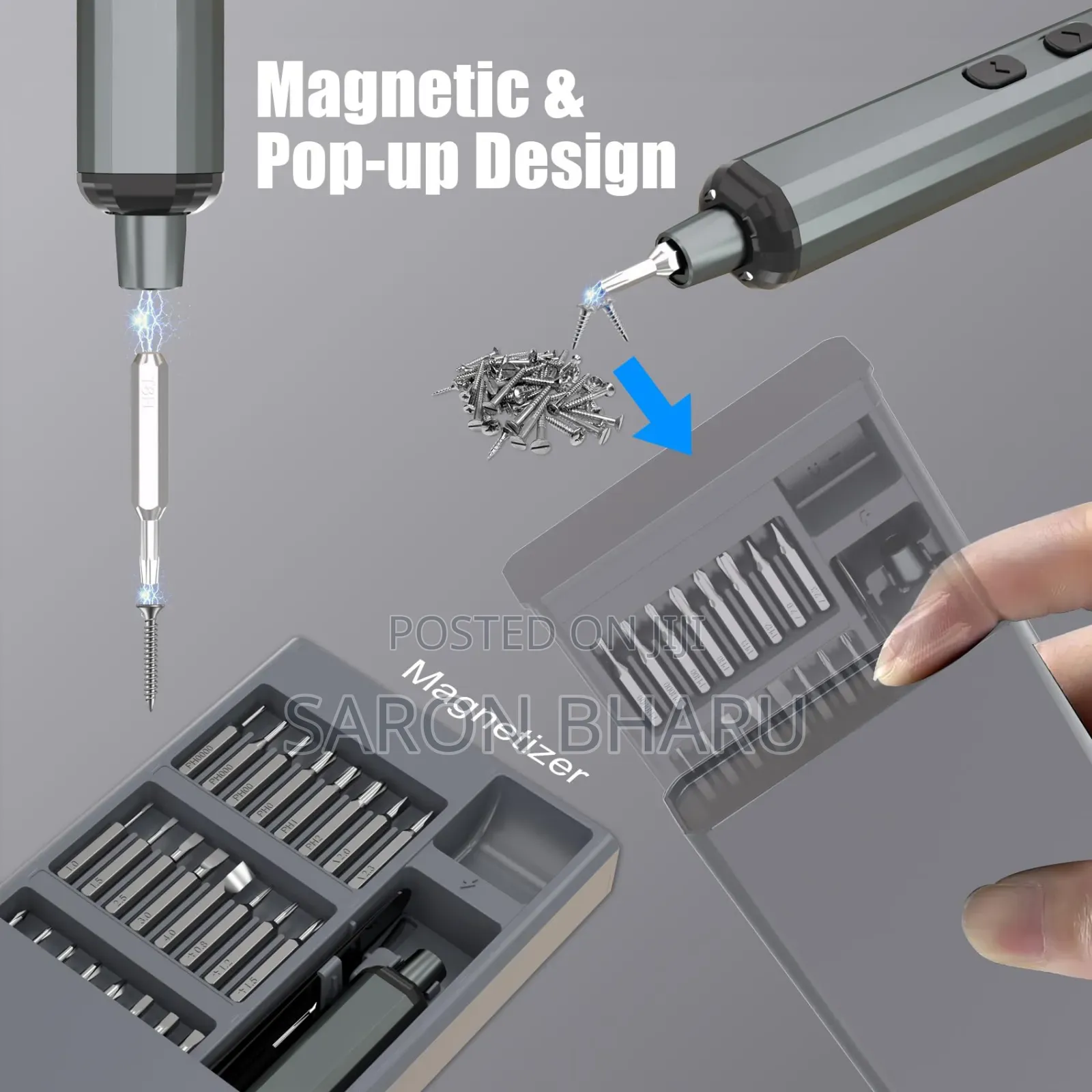 The 68-in-1 Electric Precision Screwdriver Set
