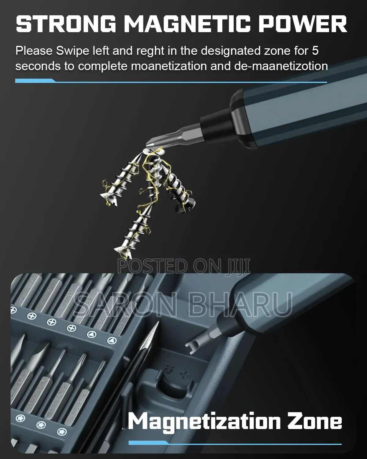The 68-in-1 Electric Precision Screwdriver Set