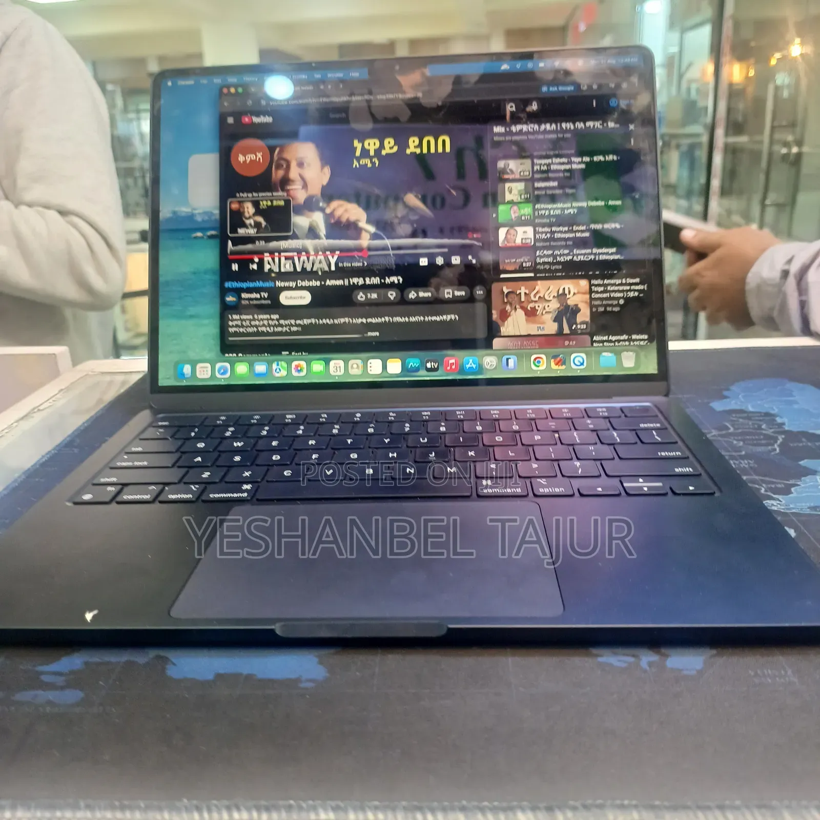 New Laptop Apple MacBook Air 2022 M2 8GB Apple M2 SSD 256GB