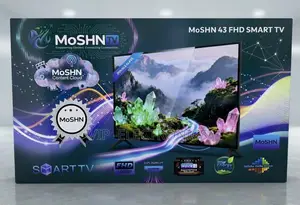 MoSHN 43 Inch TV Full HD Smart TV – Double Glass, 1080p