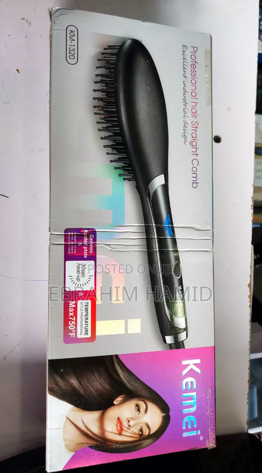 Kemie Professional Hair Straight Comb