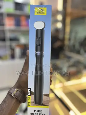 KOOSDA KS-L20S 1.8M Phone Selfie Stick Tripod With Fill Light & Remote