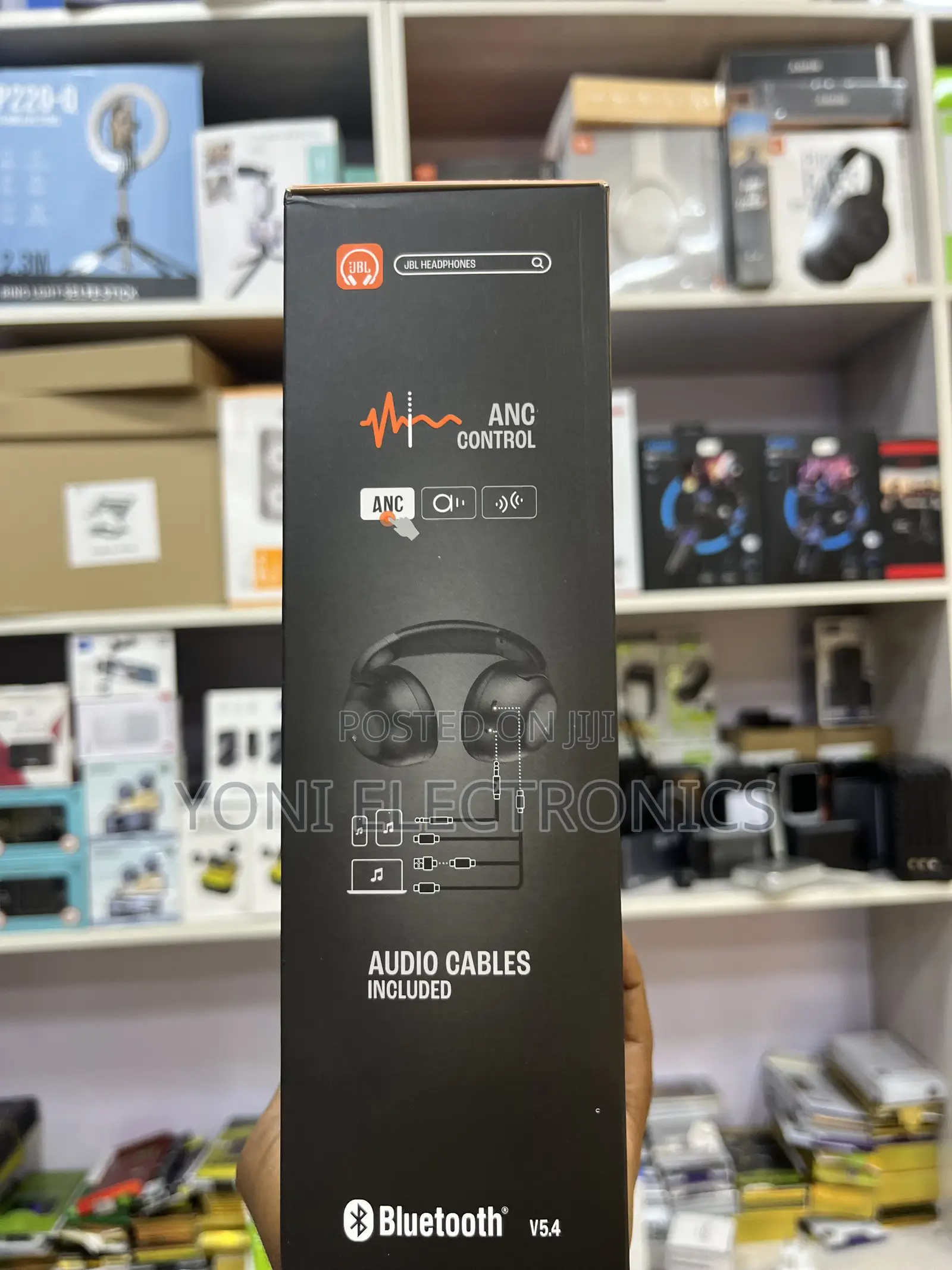 JBL Tour One M3 Wireless Over-Ear Active Noise-Cancelling Headphones