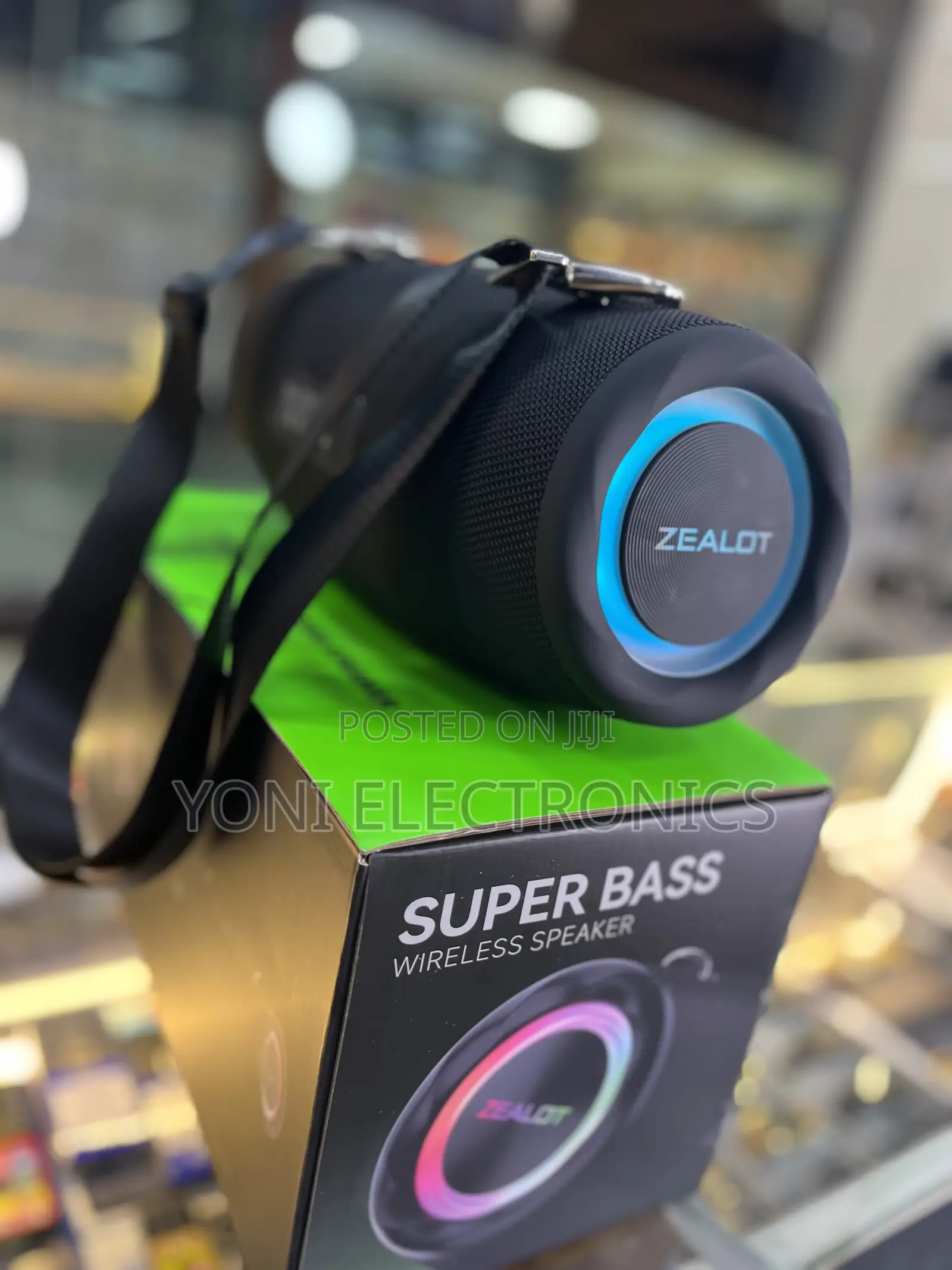 Zealot S87 Super Bass Portable Wireless Speaker With Dynamic RGB Light