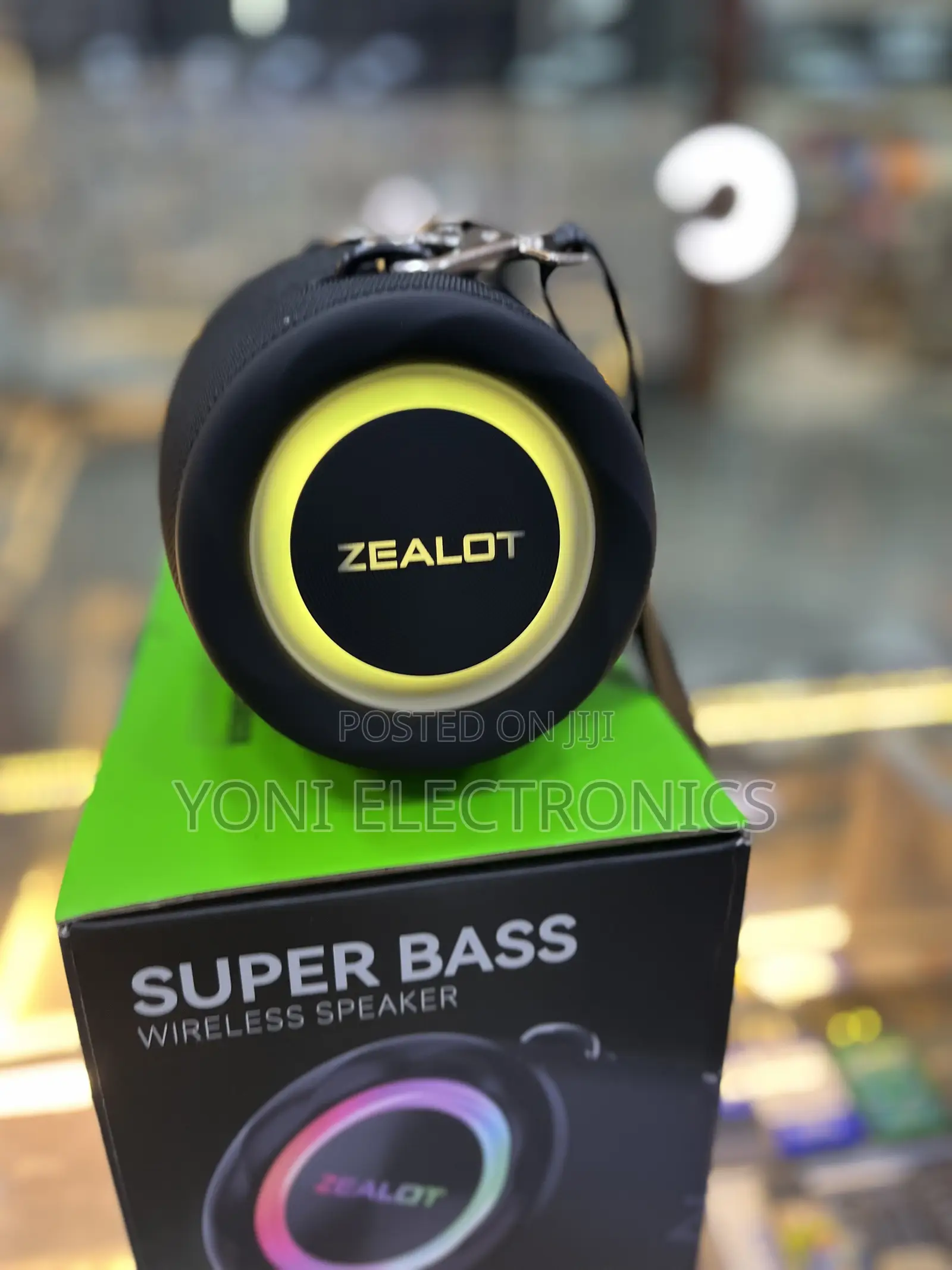 Zealot S87 Super Bass Portable Wireless Speaker With Dynamic RGB Light