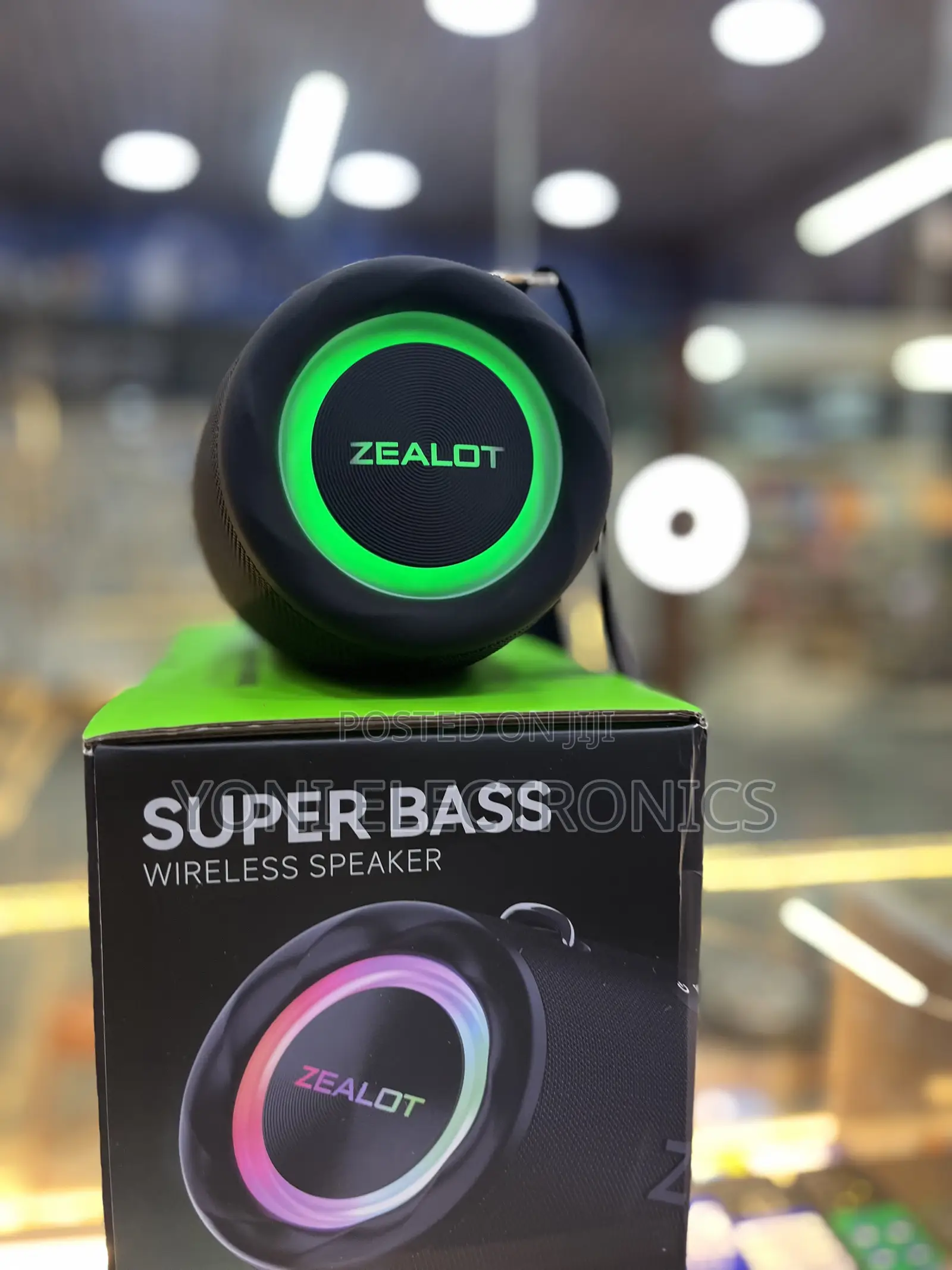 Zealot S87 Super Bass Portable Wireless Speaker With Dynamic RGB Light