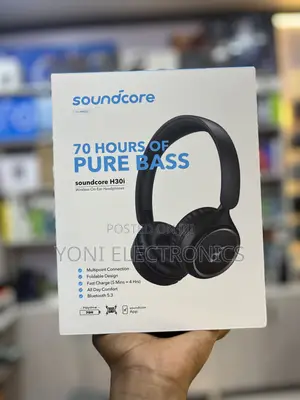 Anker Soundcore H30i Wireless on-Ear Headphones – 70 Hours Playtime
