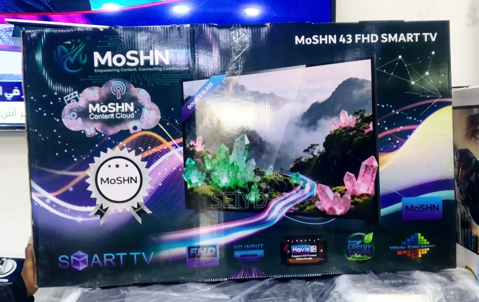 Moshn TV 43 Inch Androyd 4k Smart