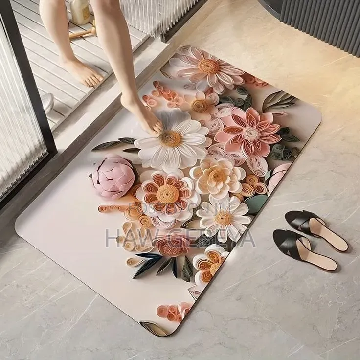Super Absorbent Bathroom Rugs High Quality