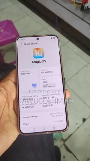 New Honor 600 Pro 256 GB Orange