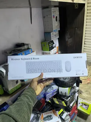 GKM520 Wireless Keyboard & Mouse Combo / አዲስ ገመድ አልባ ኪቦርድ እና ማውስ Combo