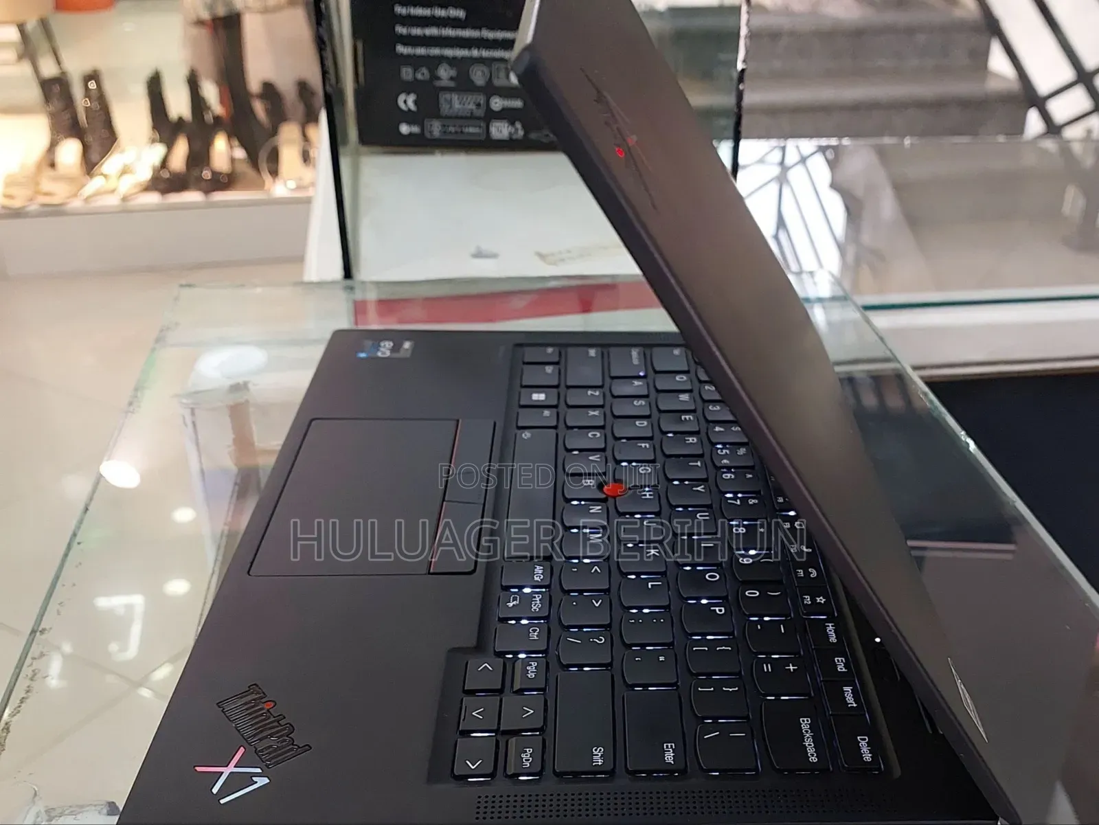 New Laptop Lenovo ThinkPad X1 Carbon 16GB Intel Core i5 SSD 512GB