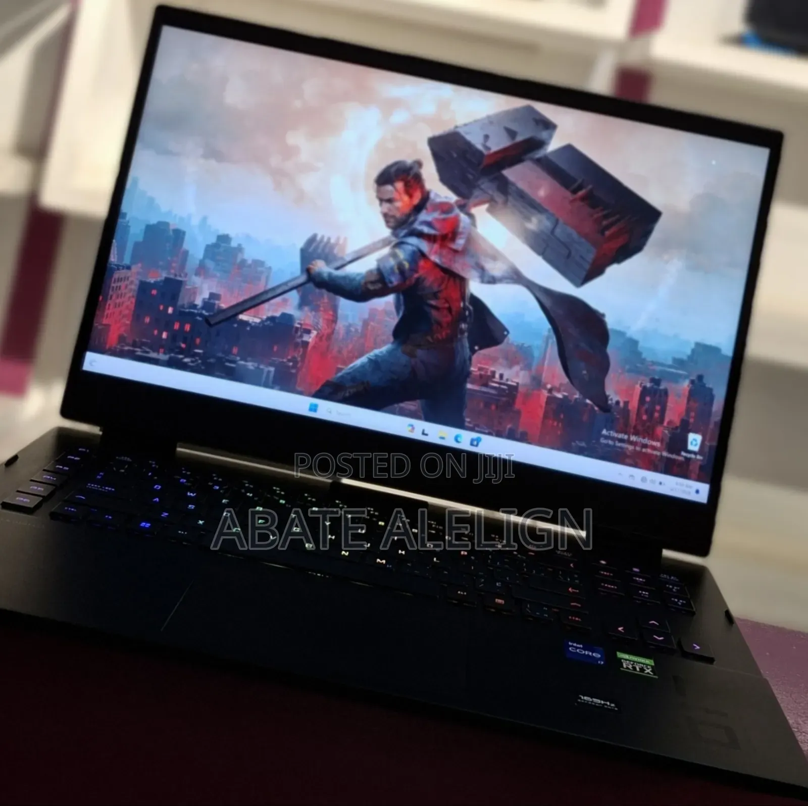 New Laptop HP Omen 17 16GB Intel Core i7 SSD 1T