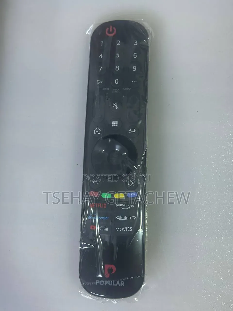 LG Magic Remote/ኤሊጂ ሪሞት