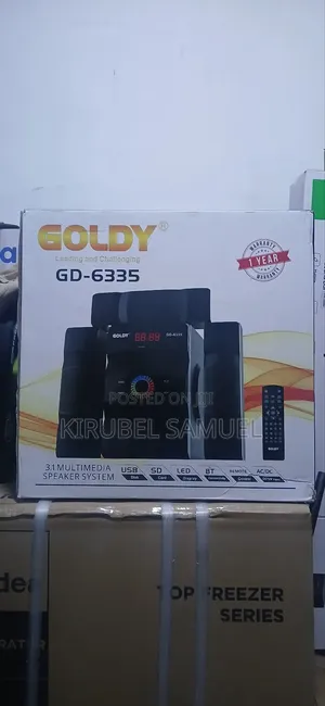 GOLDY GD-6335 3.1 Channel Multimedia Speaker System
