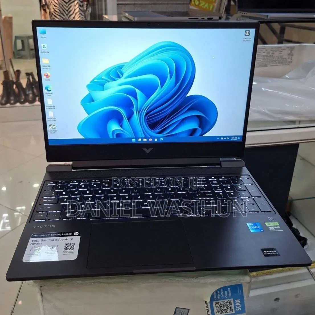 New Laptop HP Victus 15 16GB Intel Core i5 SSD 512GB