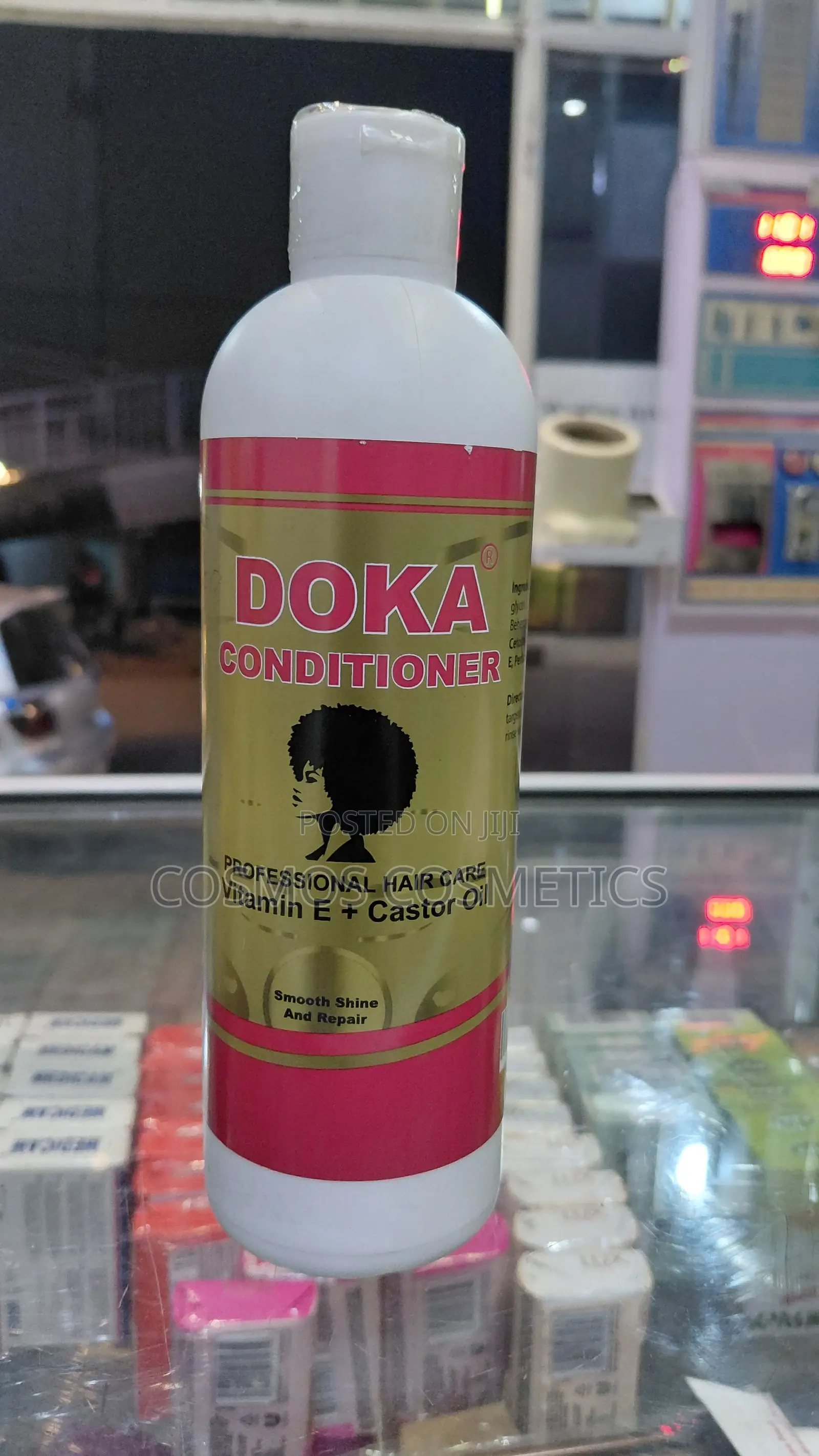 Doka Vitamin E + Castor Oil Professional Hair Care Conditioner