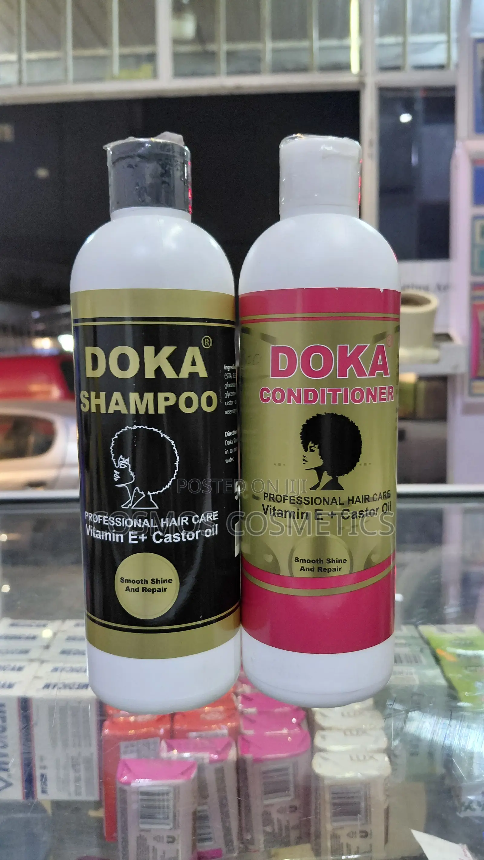 Doka Vitamin E + Castor Oil Professional Hair Care Conditioner