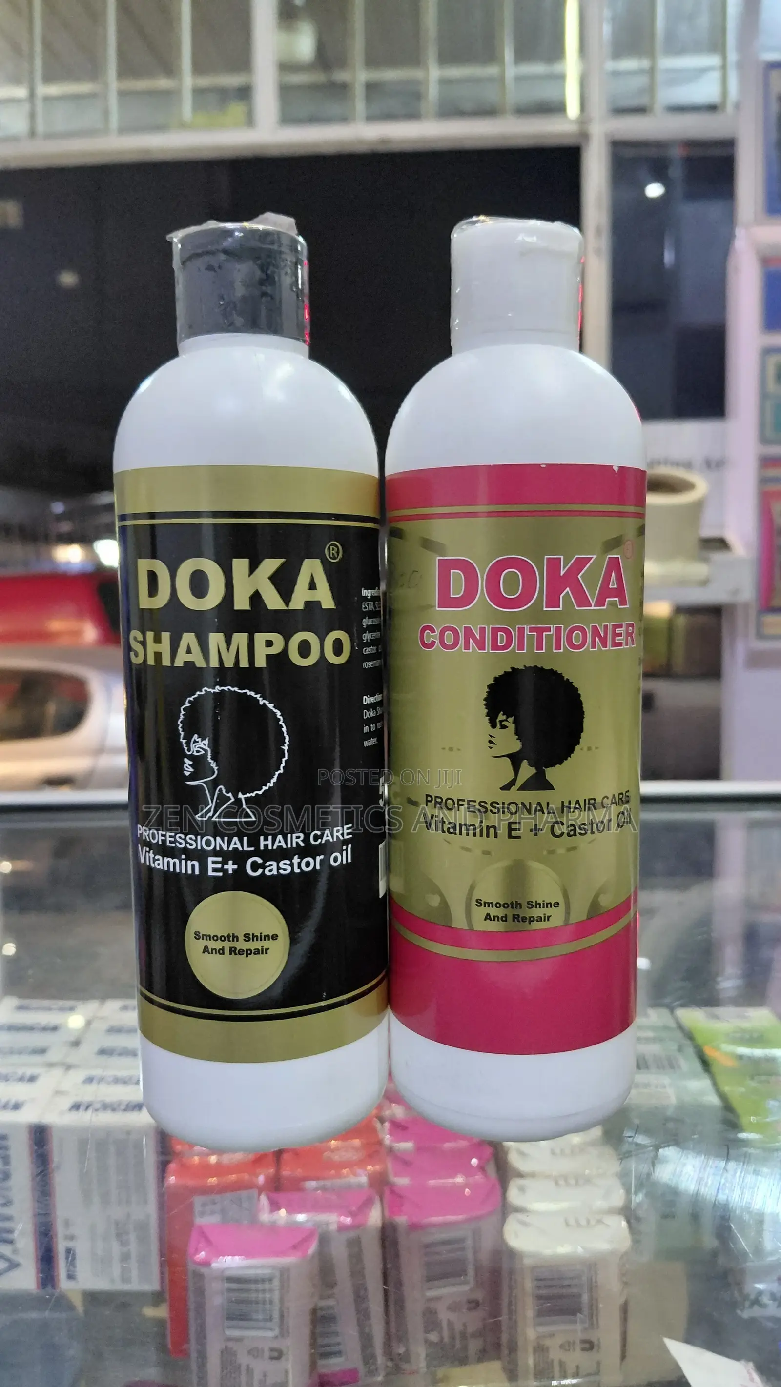 Doka Vitamin E + Castor Oil Professional Hair Care Conditioner