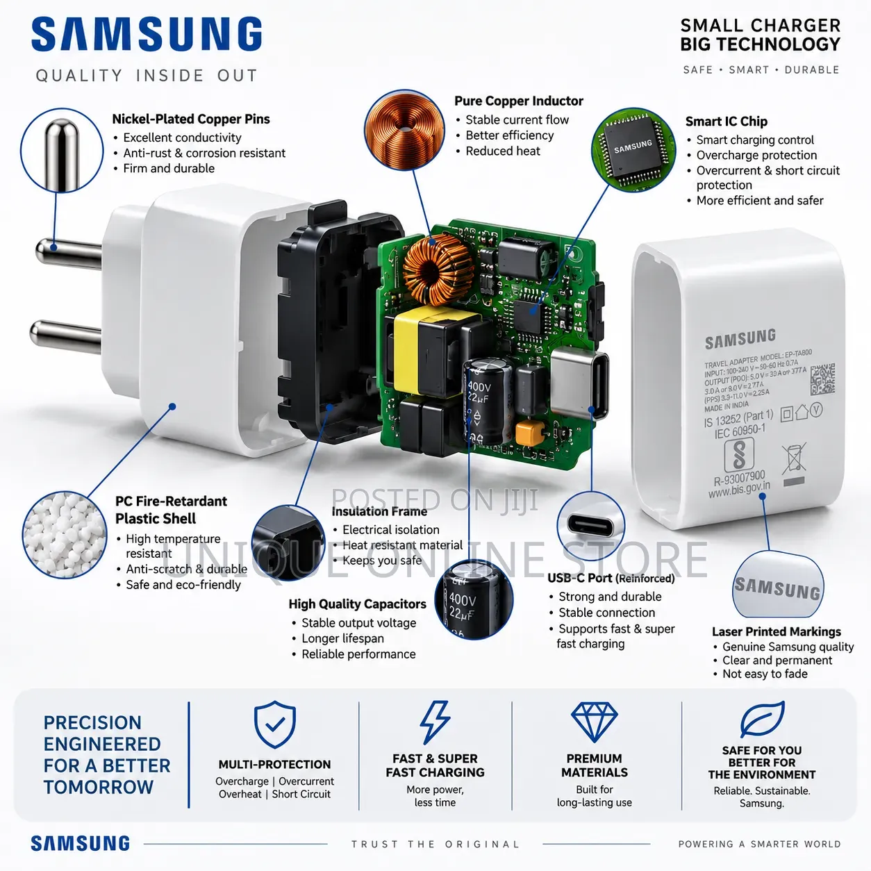 Samsung Charger (Made in Vietnam)