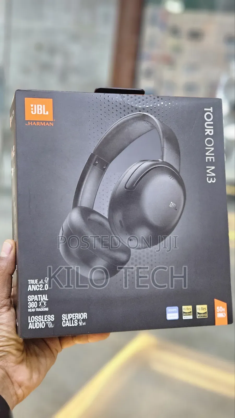 JBL Tour One M3 Wireless Over-Ear Noise-Canceling Headphones