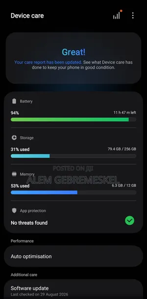 New Samsung Galaxy A36 256 GB