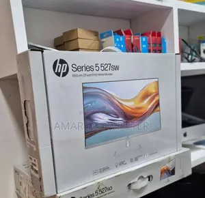 HP White Monitor